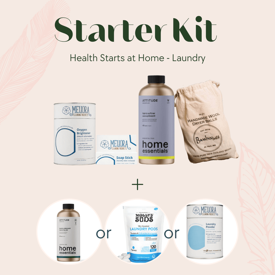 Starter Kit | Health Starts at Home - Laundry - Free Living Co