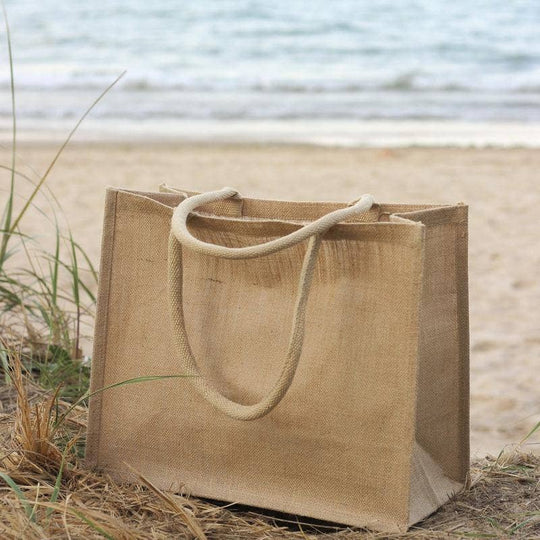 Jute Market Tote Bag - Free Living Co