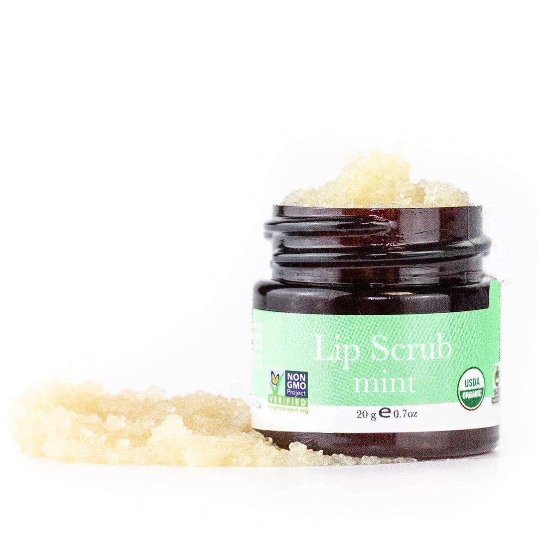 Organic Sugar Lip Scrub 0.7oz - Free Living Co