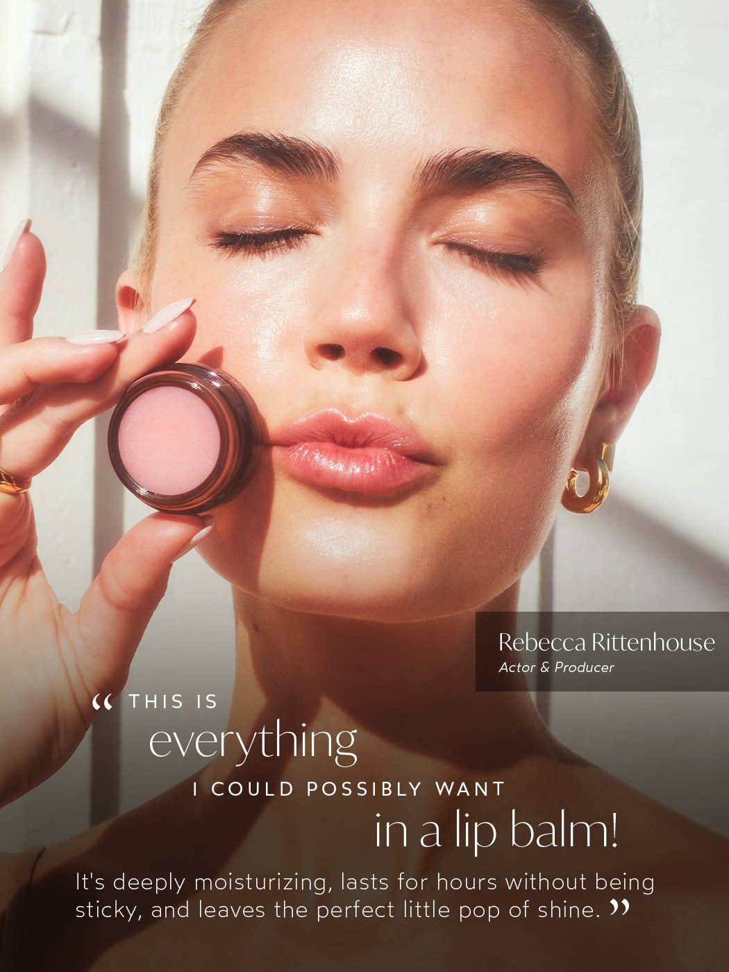 Moisture Lock Glossy Lip Balm - Free Living Co