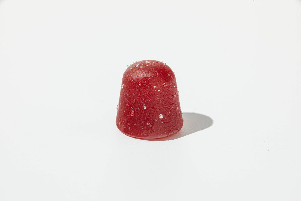 Sour Watermelon Gummy Candy - Low Sugar, Prebiotic,Vegan