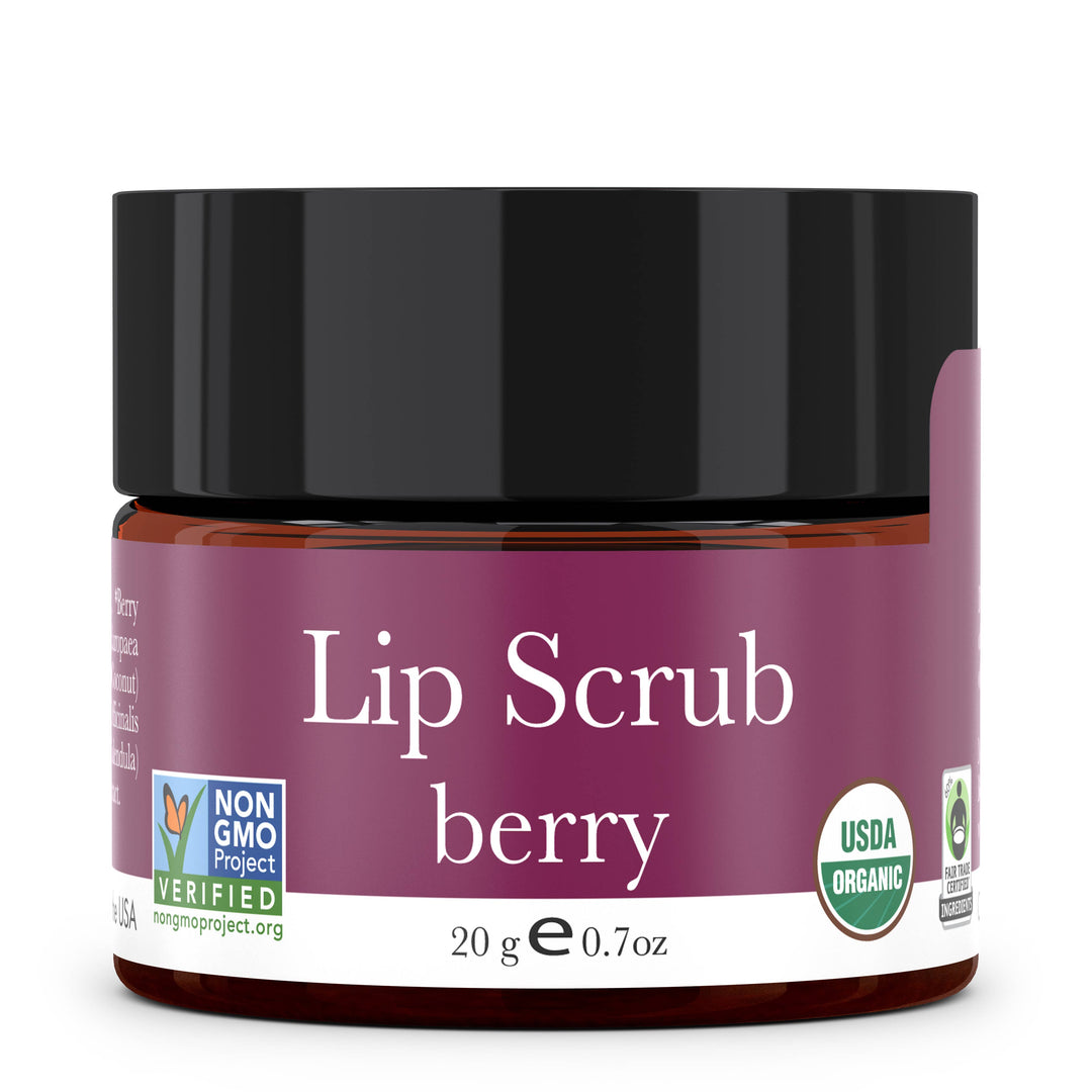 Organic Sugar Lip Scrub 0.7oz - Free Living Co