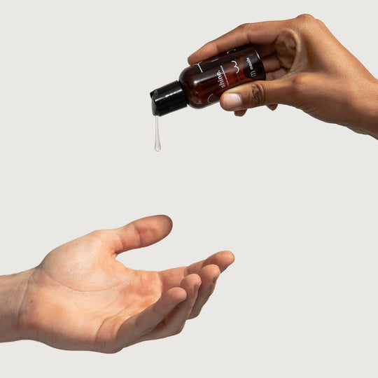 Shine - travel sized organic aloe-based lubricant