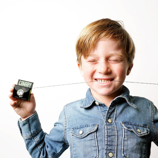Dental Floss - Charcoal Mint - Plastic-Free and Vegan