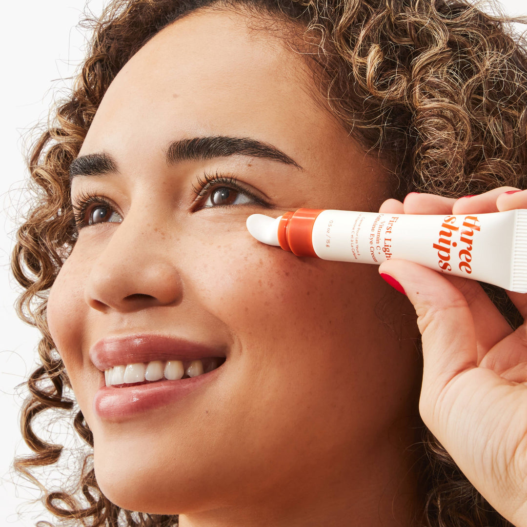 First Light Vitamin C + Caffeine Eye Cream - Free Living Co