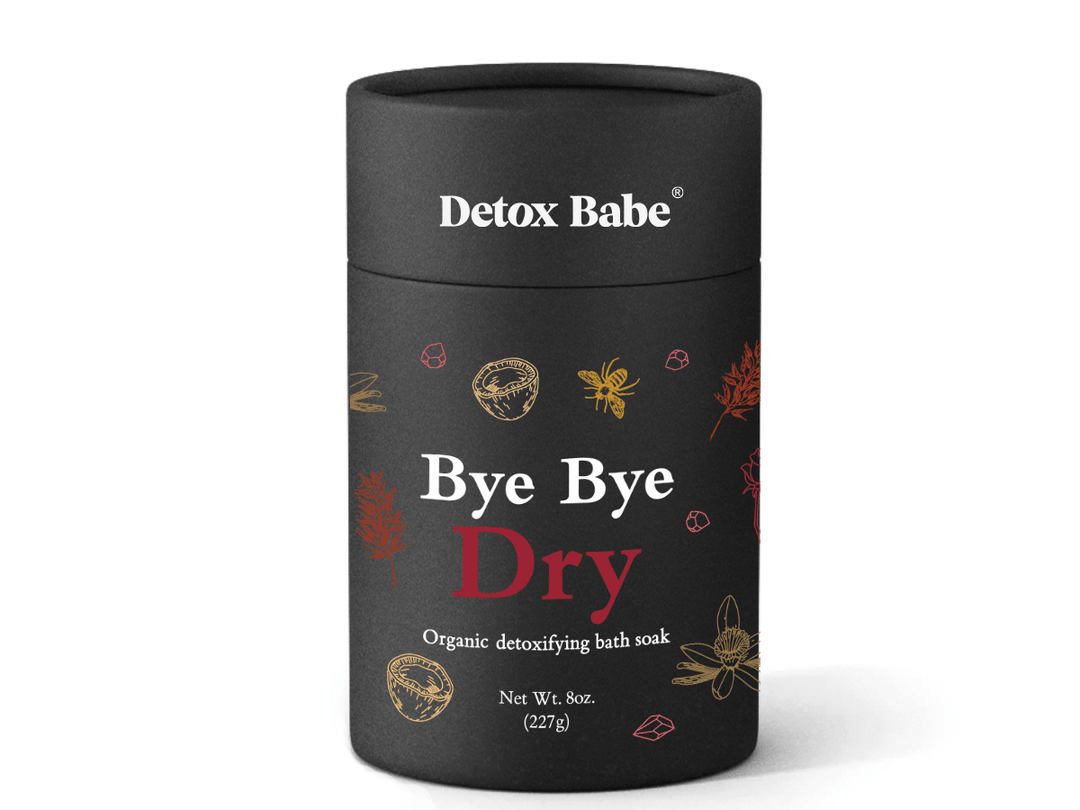 Bye Bye Dry - Organic Detox Bath Salt Soak - Free Living Co