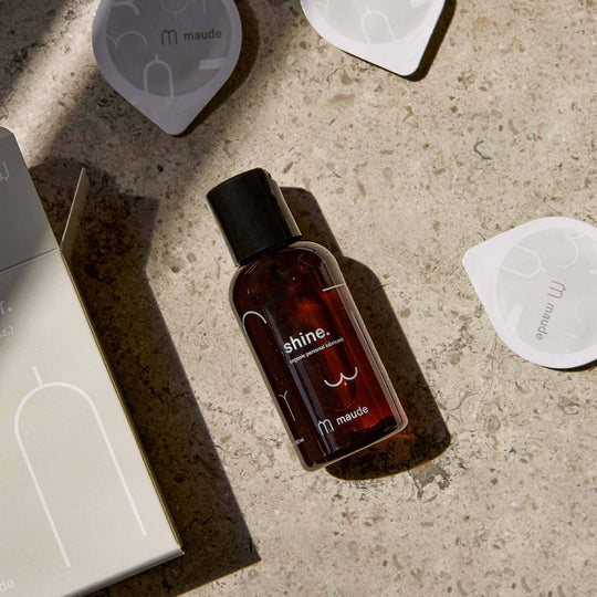 Shine - travel sized organic aloe-based lubricant