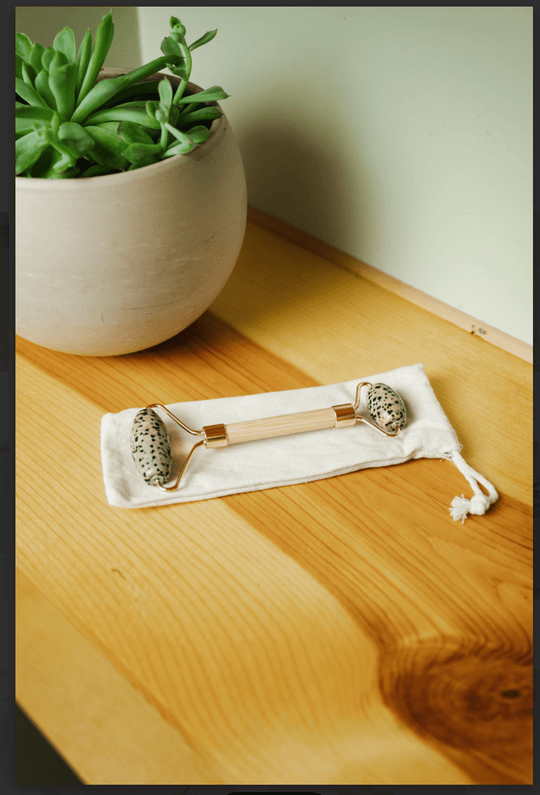 Bamboo Facial Massage Roller - Free Living Co