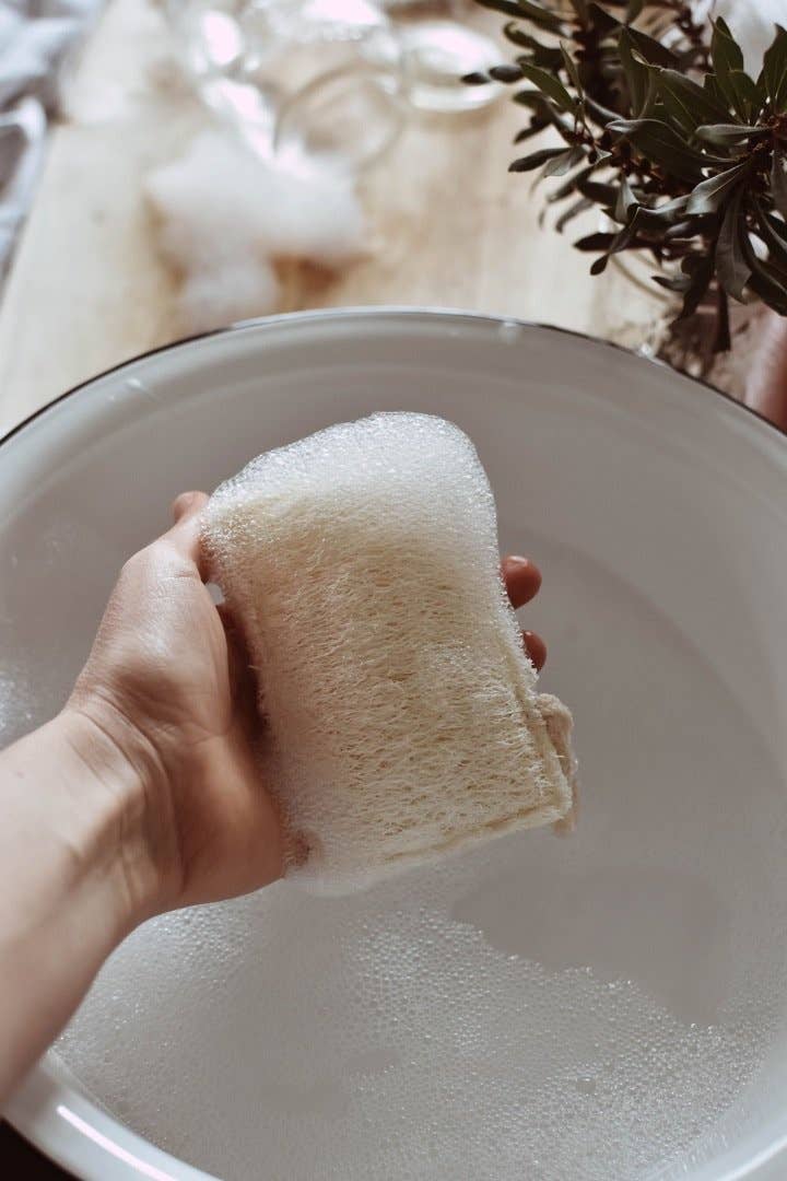 Kitchen Loofah Sponge - Double layer - Free Living Co