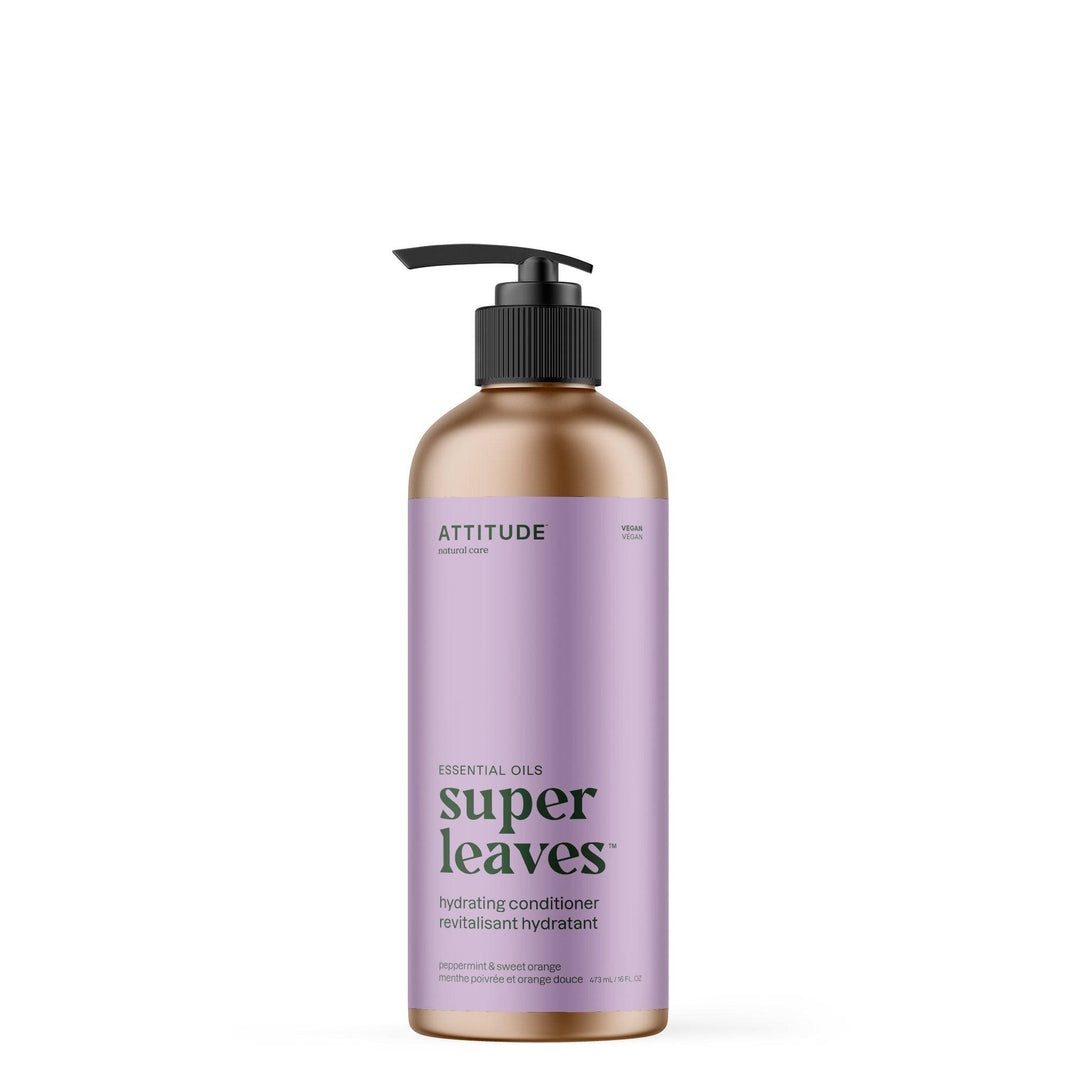 Super Leaves Hydrating Conditioner - Peppermint & Sweet Orange - Free Living Co