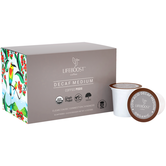 Medium Roast Decaf Coffee Pods