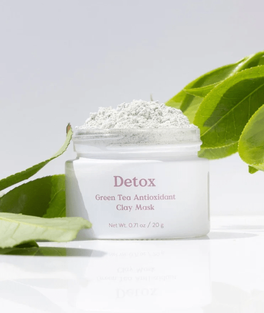 Detox Green Tea Antioxidant Clay Mask - Free Living Co