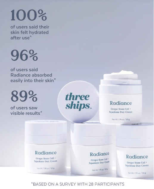 Radiance Grape Stem Cell + Squalane Day Cream - Free Living Co