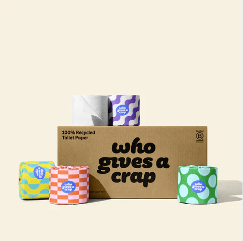 100% Recycled Toilet Paper - Free Living Co