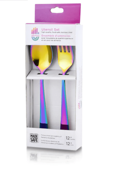 Fork & Spoon Stainless Steel Utensil Set - Free Living Co
