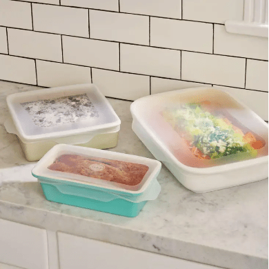 Reusable Silicone Stretch Baking Lids - Free Living Co