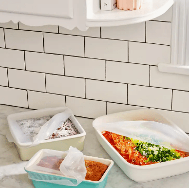 Reusable Silicone Stretch Baking Lids - Free Living Co