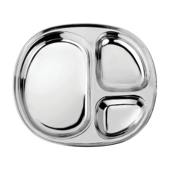 Balanced Bites Stainless Steel Plates - Free Living Co