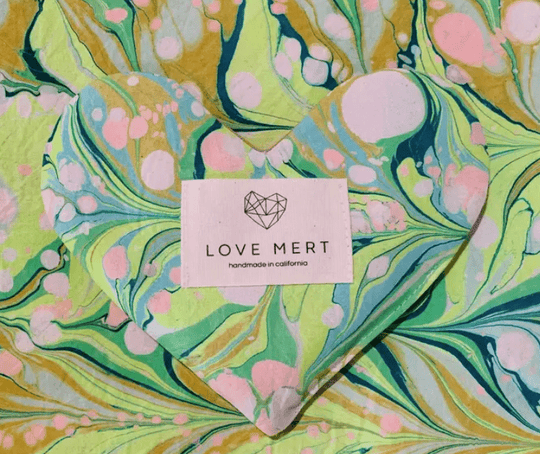 Handmade Marbled Eye Love Pillow - Free Living Co