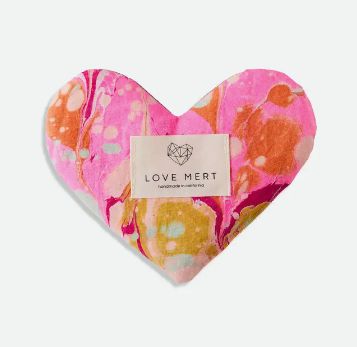 Handmade Marbled Eye Love Pillow - Free Living Co