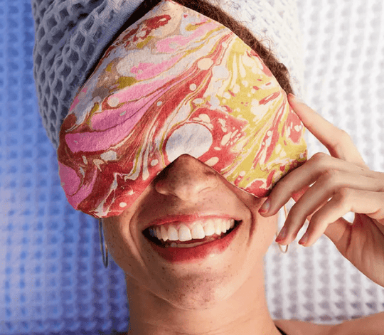 Handmade Marbled Eye Love Pillow - Free Living Co
