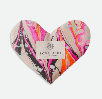 Handmade Marbled Eye Love Pillow - Free Living Co