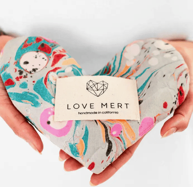 Handmade Marbled Eye Love Pillow - Free Living Co