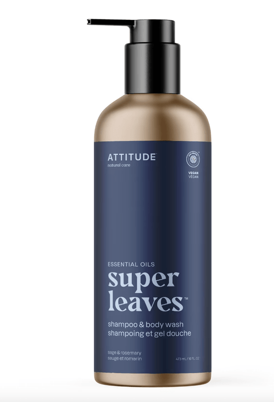 Super Leaves Shampoo & Body Wash - Free Living Co