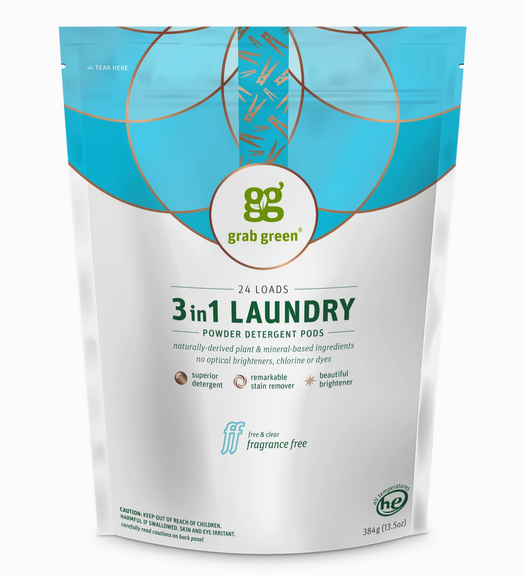 3 in 1 Laundry Detergent Pods
