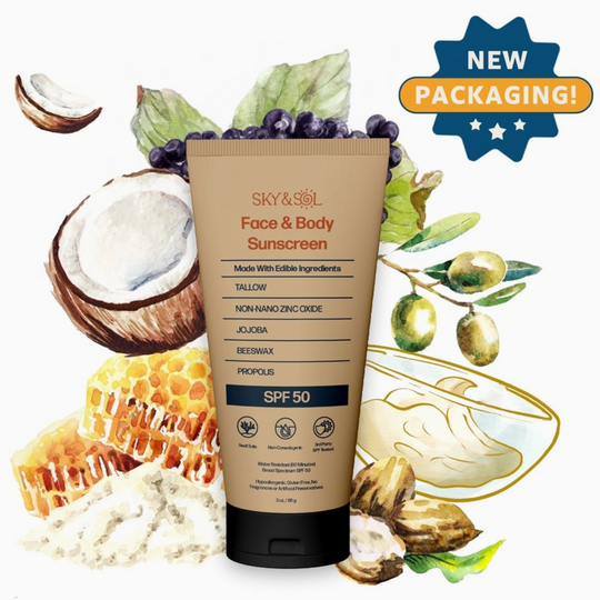 Face and Body Sunscreen SPF 30 or 50