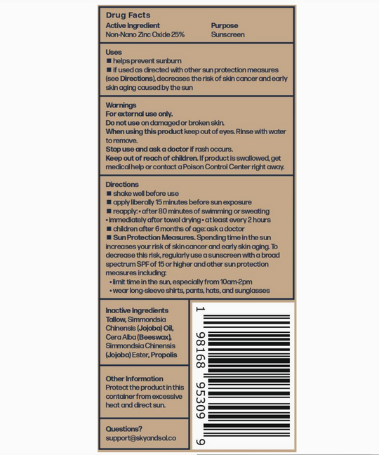 Face and Body Sunscreen SPF 30 or 50