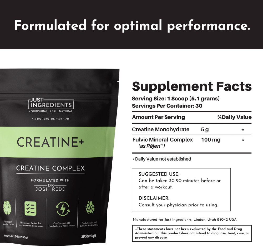 Just REAL Ingredients Creatine