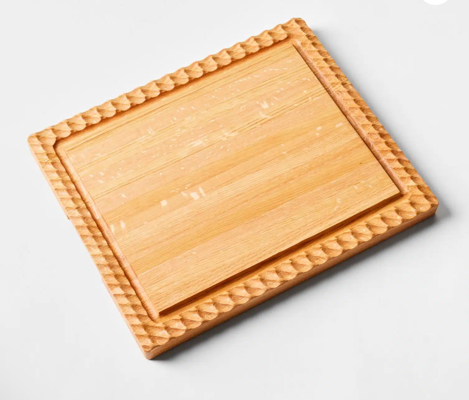 Hand Crafted Red Oak Serving Board