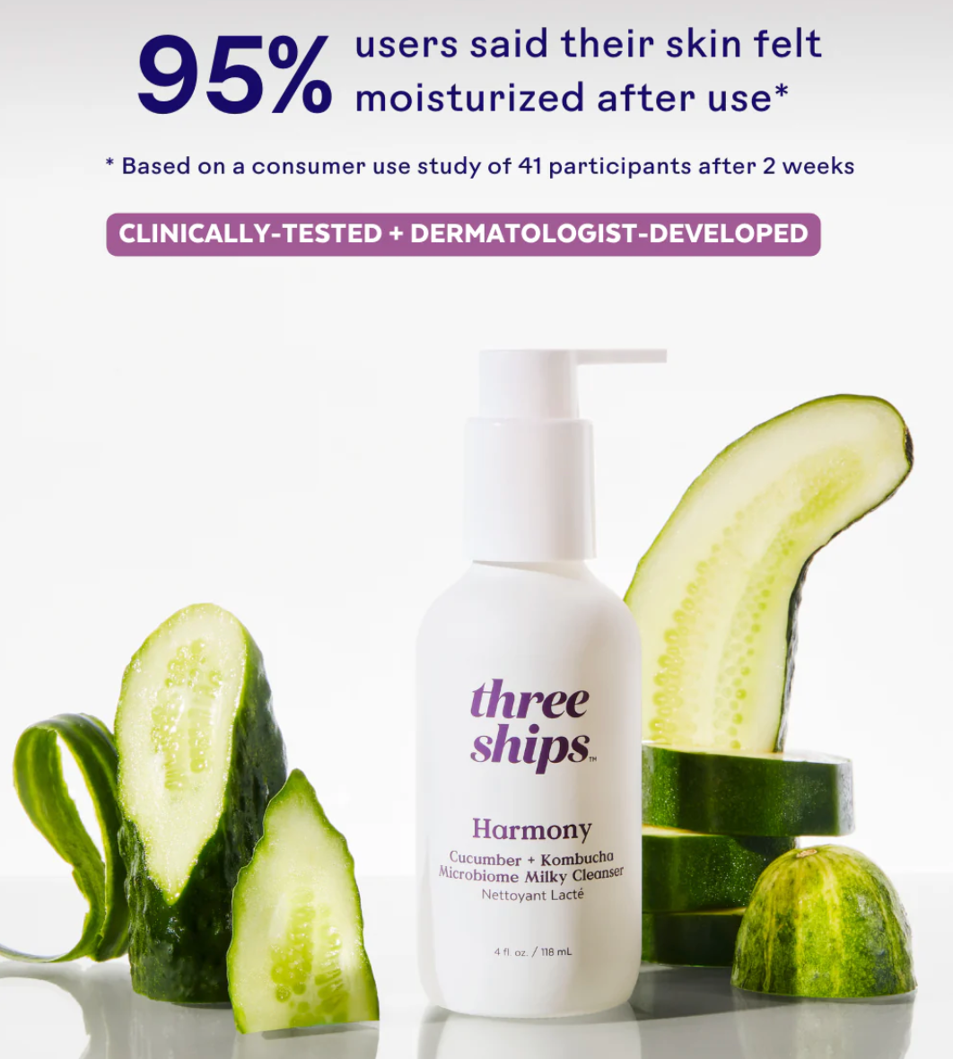 Harmony Cucumber + Kombucha Microbiome Balancing Cleanser