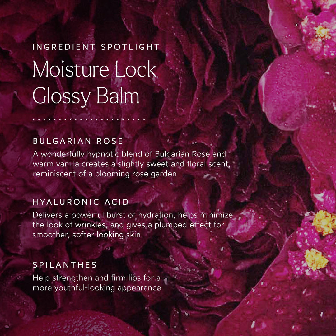 Moisture Lock Glossy Lip Balm - Free Living Co