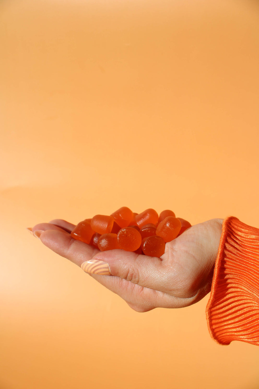 Orange Cream Gummy Candy - Low Sugar 5g, Prebiotics