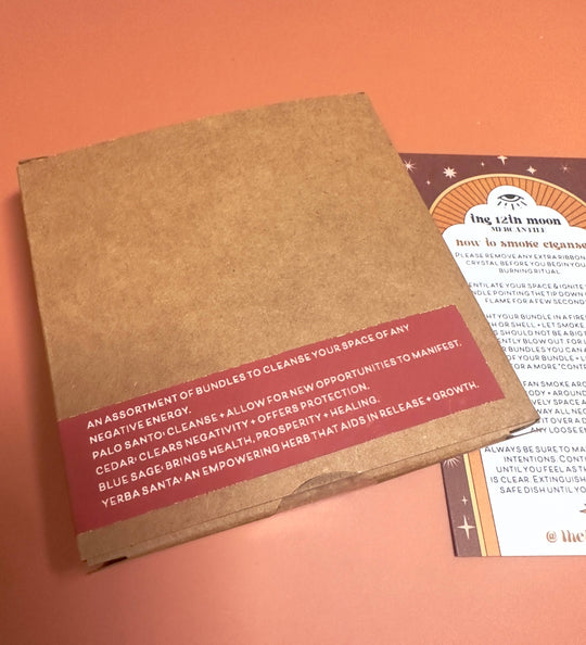 CLEANSE and MANIFEST KIT - Bundle - 4 Pack - Sage Smudge - Free Living Co