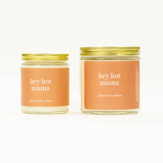 Hey Hot Mama • 100% essential oil soy candle - Free Living Co