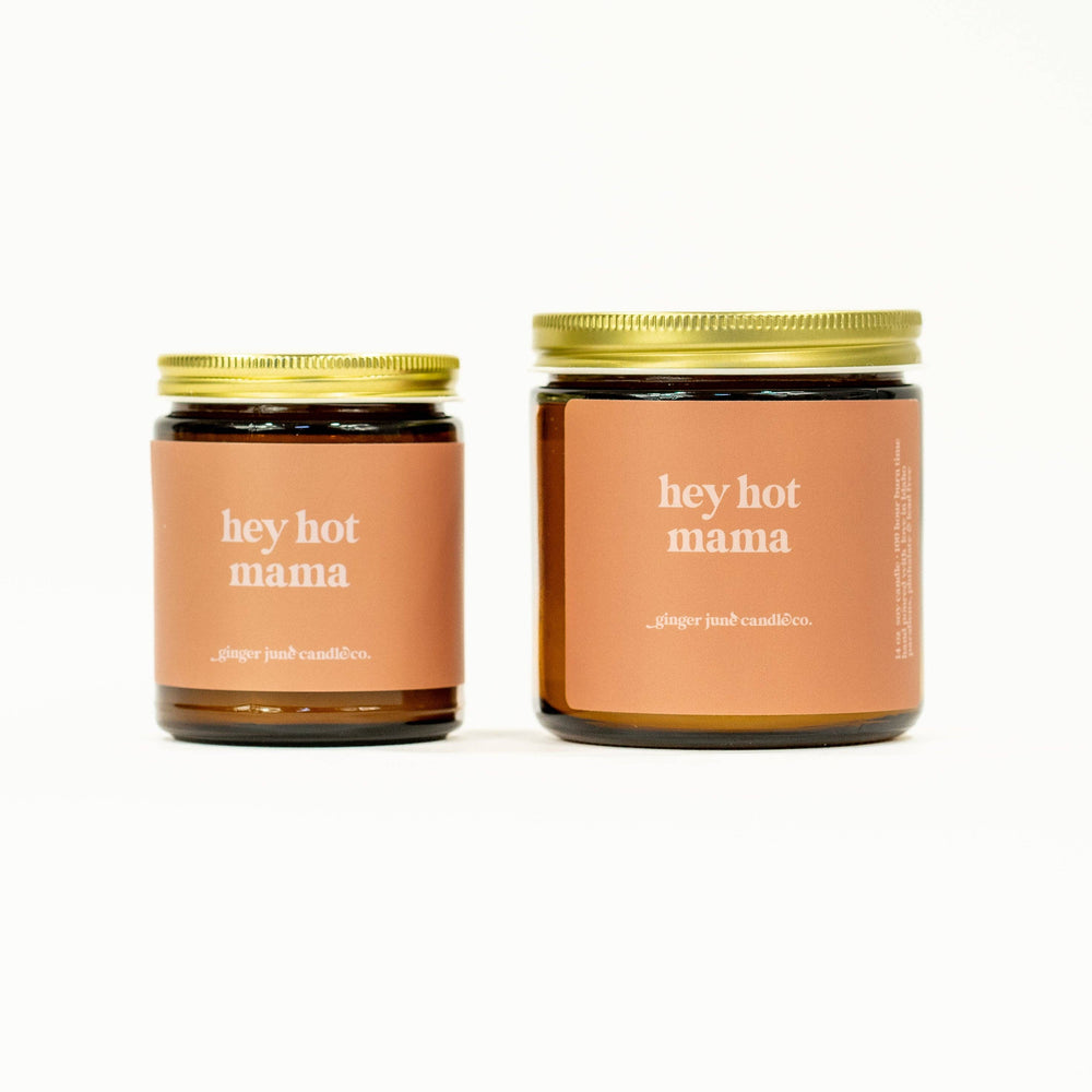 Hey Hot Mama • 100% essential oil soy candle - Free Living Co