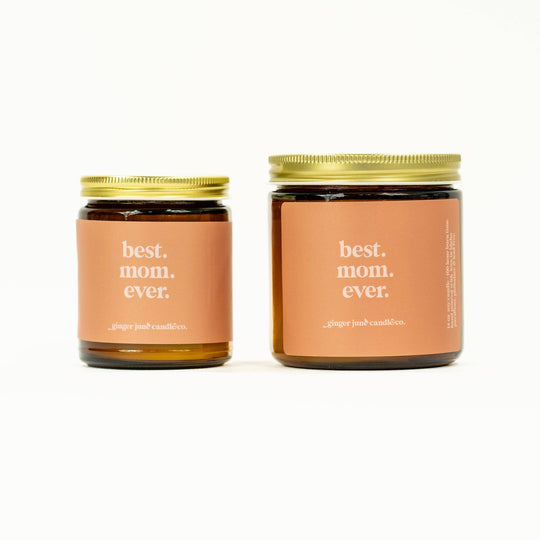 Best Mom Ever • 100% essential oil soy candle - Free Living Co